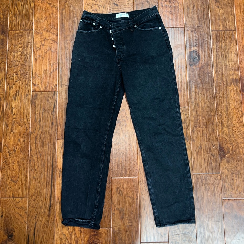 Abercrombie High Rise Dad Jeans
